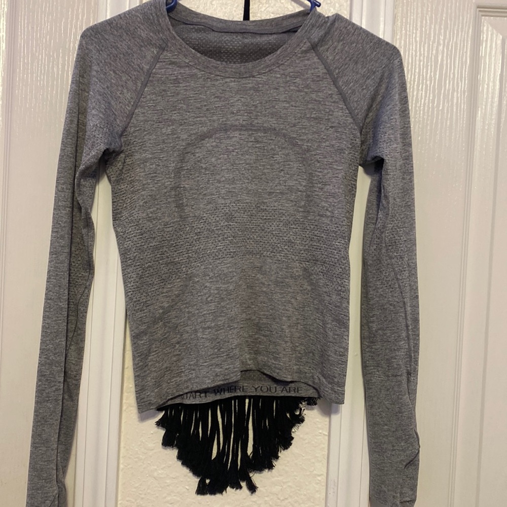 Short/crop gray swiftly